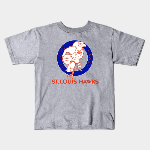 DEFUNCT - ST. LOUIS HAWKS 2 Kids T-Shirt by LocalZonly